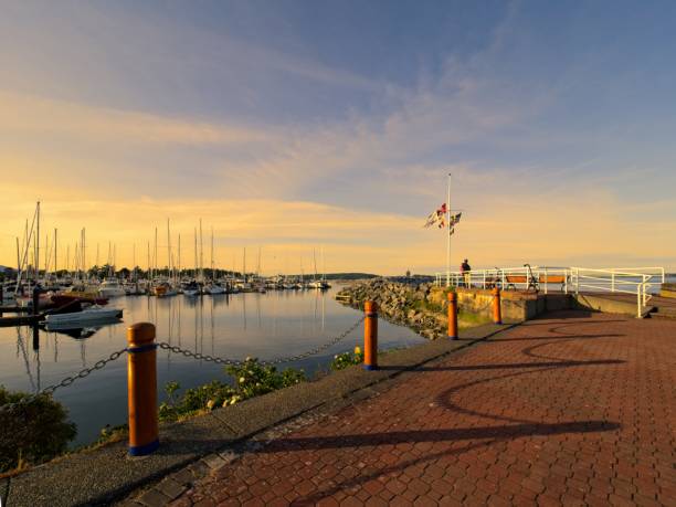 istock Seaside walk of Sidney BC 1227269438