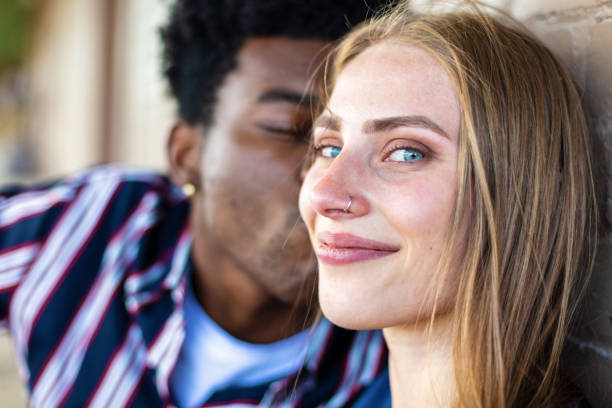 istock Generation Z Multi-Ethnic Heterosexual Couple Outside Spending Time Together 1227277252