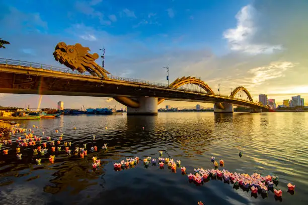 Photo of Da Nang, Vietnam: View of Dragon bridge which is one of many famous destination of Da Nang city.