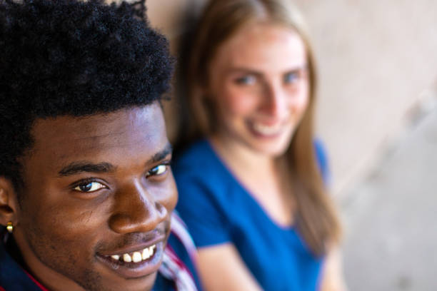istock Generation Z Multi-Ethnic Heterosexual Couple Outside Spending Time Together 1227278120