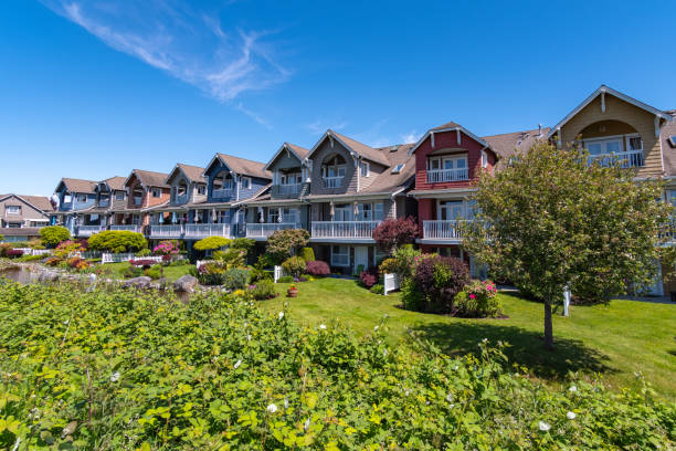 istock Waterfront Homes stock photo 1227278239