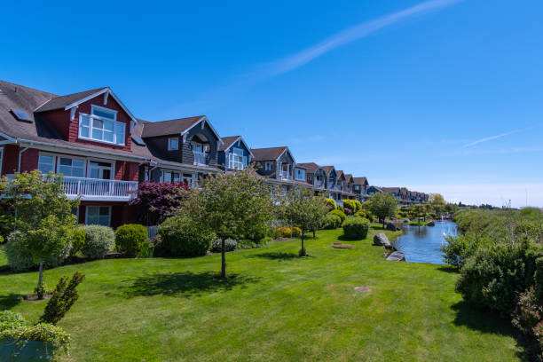 istock Waterfront Homes stock photo 1227278272