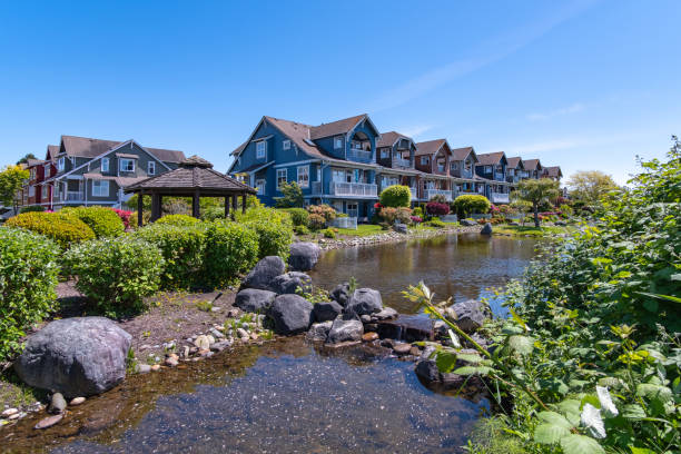istock Waterfront Homes stock photo 1227278274