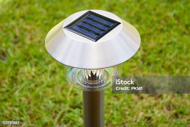 Solar Garden Light Stock Photo - Download Image Now - Solar Energy, Sun, Lighting Equipment