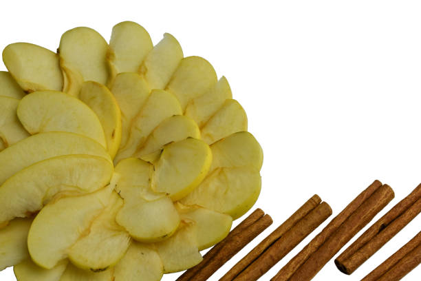 funny pear couple faces in love with heart shape on a white plate.
