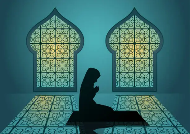 Vector illustration of Happy Ramadan Kareem