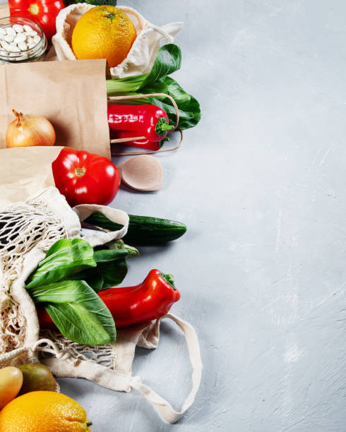 istock Fresh fruits and vegetables 1227285715