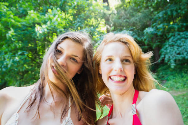 istock Women Together Summer Vacations Happiness 1227285805