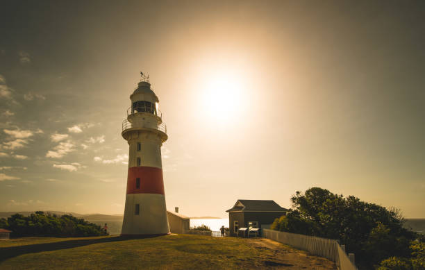 Low Head Lighthouse in the north of Tasmania, Australia.