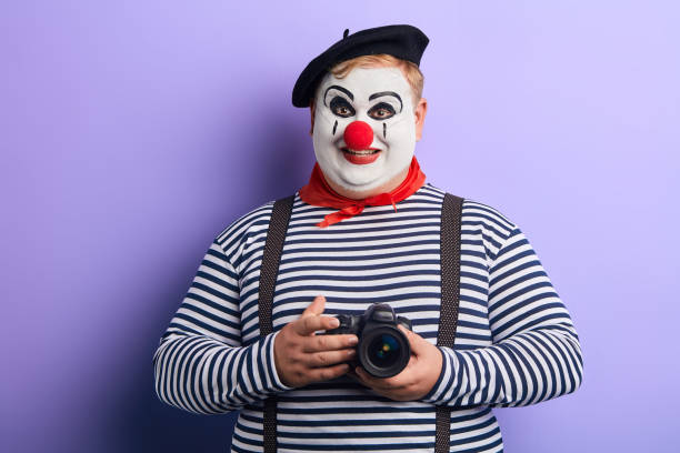 istock positive awesome mime going to take a photo 1227292095