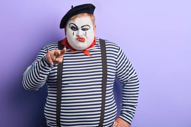 istock angry sad artist stretching his two fingers 1227292195