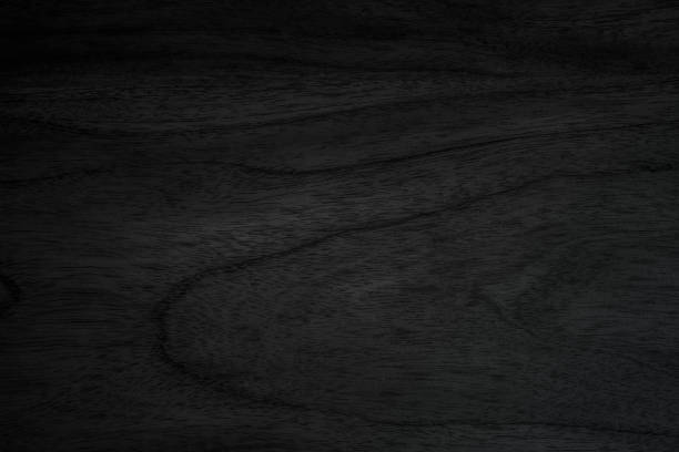 istock Abstract vignette black wood texture high quality close up. Dark 1227297838
