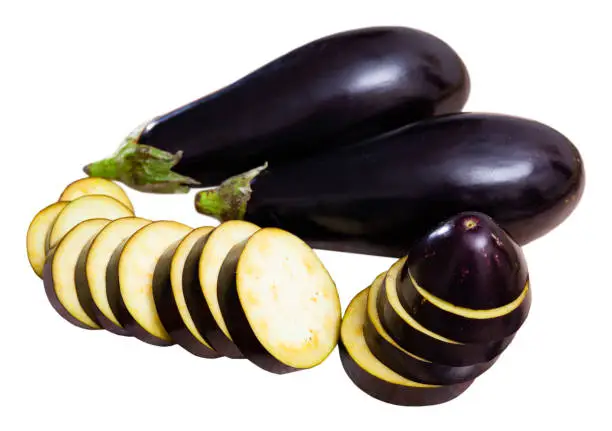 Photo of Sliced aubergine