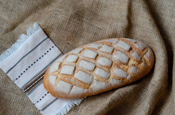 istock Small business of baking homemade bread background. 1227301416