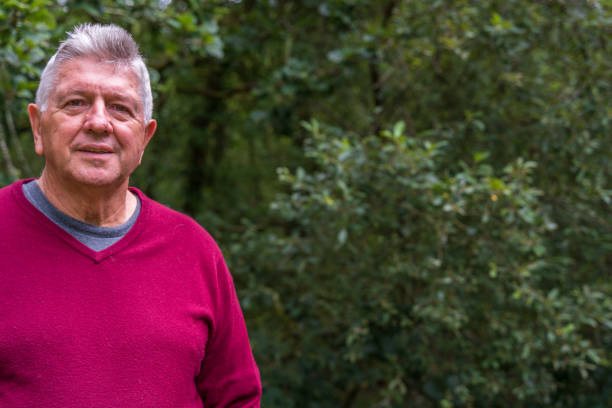 istock Senior Caucasian man in woodland 1227303697