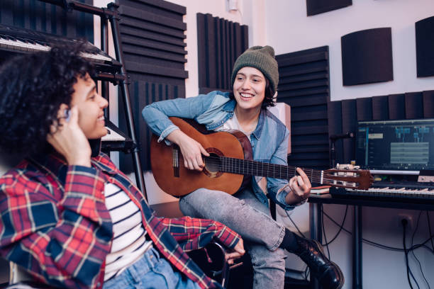 istock Musicians enjoying making music together 1227307106