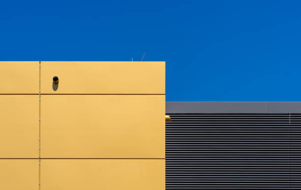 istock Low Angle View Of Building Against Clear Blue Sky 1227313996