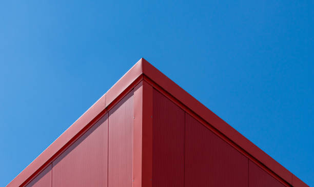 istock Low Angle View Of Building Against Clear Blue Sky 1227314004