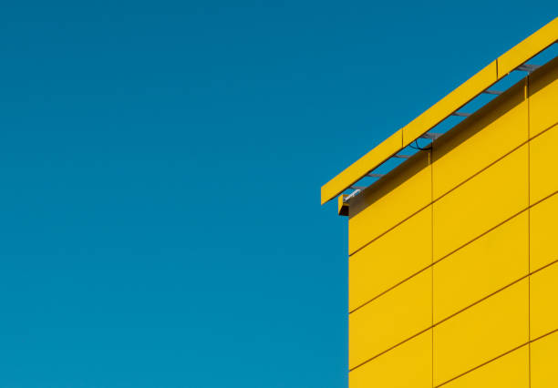 istock Low Angle View Of Building Against Clear Blue Sky 1227314012