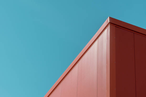 istock Low Angle View Of Building Against Clear Blue Sky 1227314031