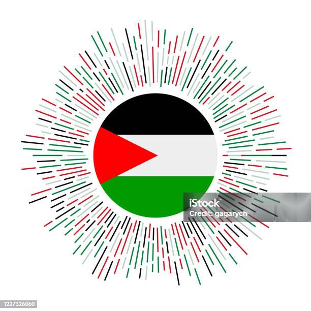 Palestinian Signes Palestine Sign Stock Illustration - Download Image Now - Badge, Banner ...
