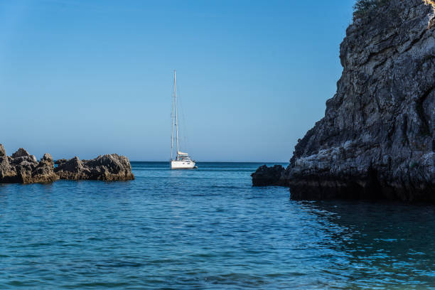 istock idyllic landscape of a clean water beach. 1227326701