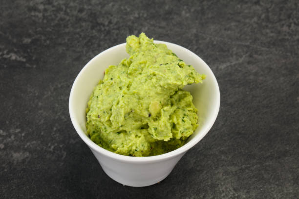 istock Avocado guacamole sauce with chili pepper 1227330402