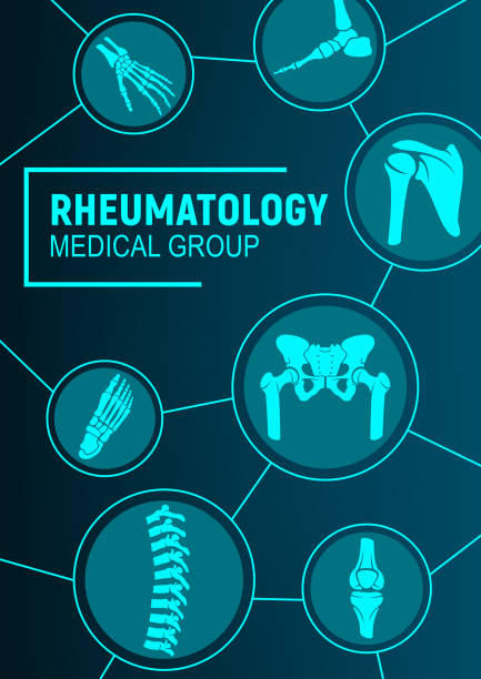 ревматология, здоровье суставов и ревматические расстройства - rheumatic stock illustrations