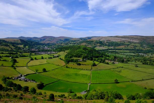 istock Vale of Llangollen from above the Pengwern loop 1227339581