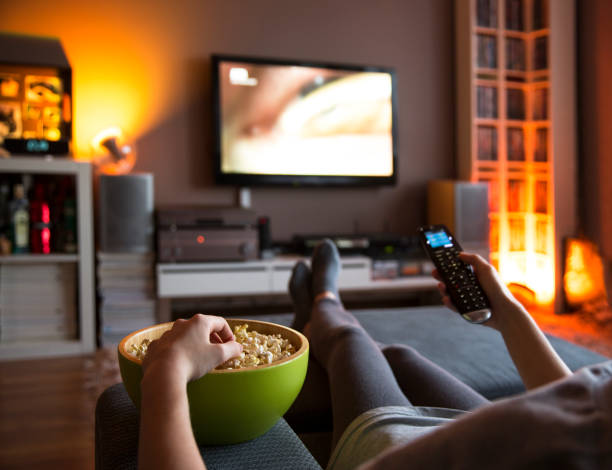 istock Home entertainment or stay at home concept 1227341480