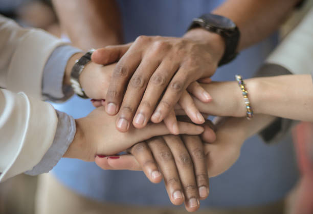 istock Together as one is how we'll win. 1227343031