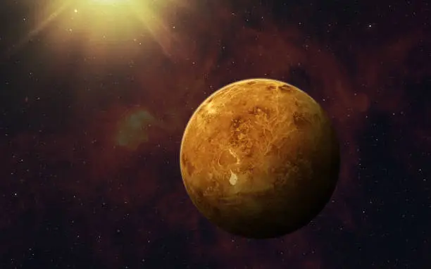 Photo of Planet Venus.