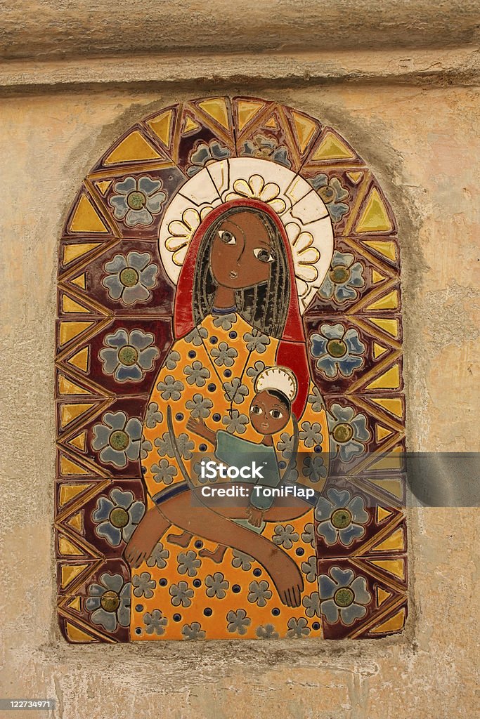 Black Madonna and Child  20th Century Stock Photo