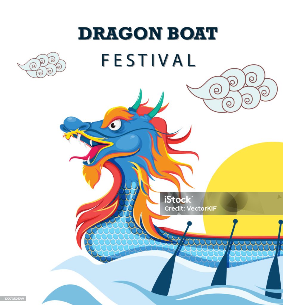Lễ Hội Thuyền Rồng Trung Quốc Khái Niệm Hình minh họa Sẵn có - Tải ...