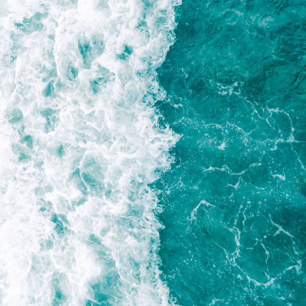 istock Aqua green ocean wave during summer tide, abstract sea nature background 1227355017