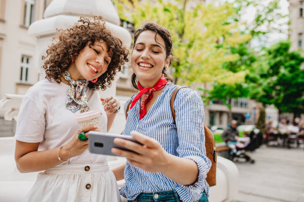 istock Taking selfie on a city break 1227357051