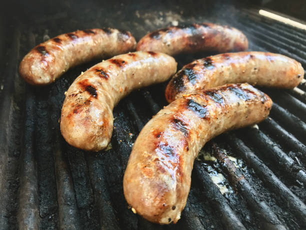 istock Pan Grilled Bratwurst Bangers Western Colorado Cooking 1227358290