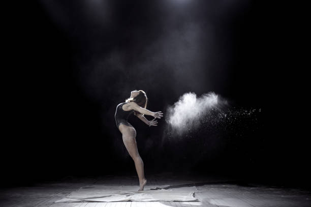 istock Girl dancing with a flour 1227358604