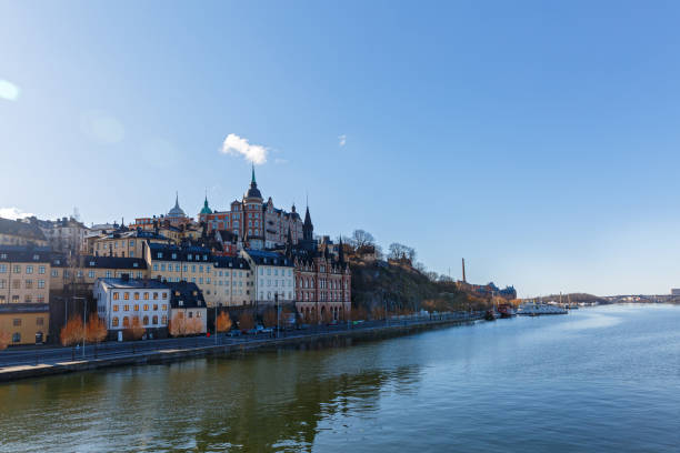 istock Harbour view, Stockholm 1227359338