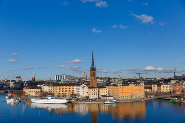 istock Harbour view, Stockholm 1227359339