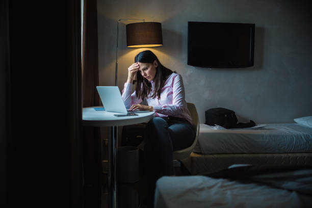 istock Businesswoman working at home 1227359549