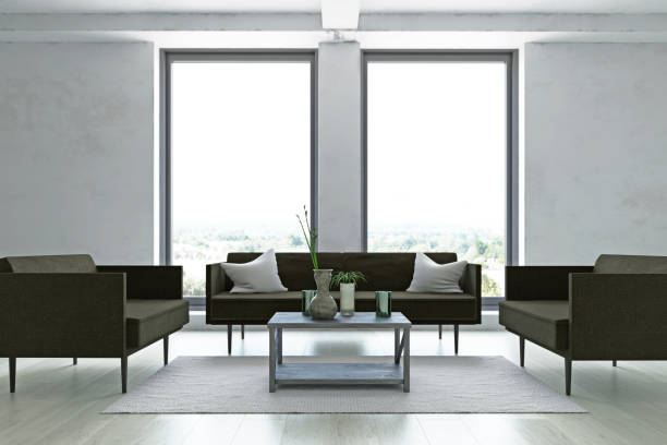 istock Contemporary Style in the Studio Apartment Interior Design 1227369131