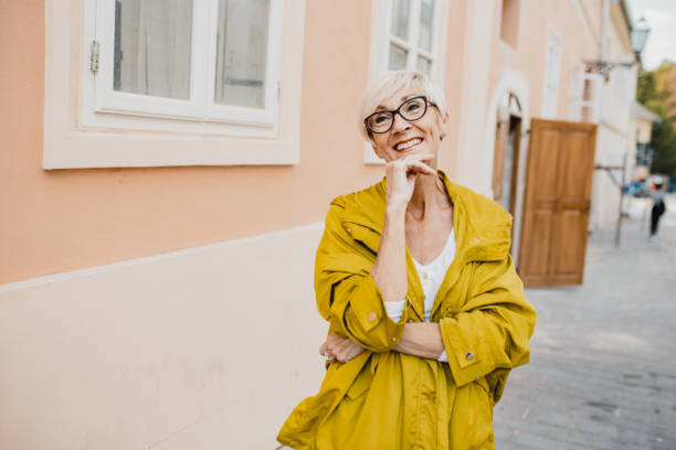 istock Happy senior woman 1227376522