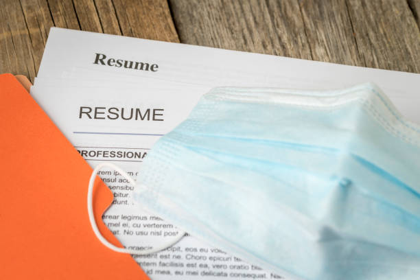 Healthcare Resume stock photo