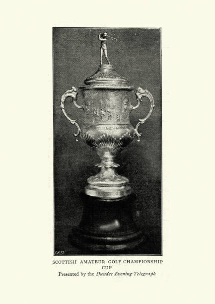 Victorian golf trophy, Scottish amateur golf championship