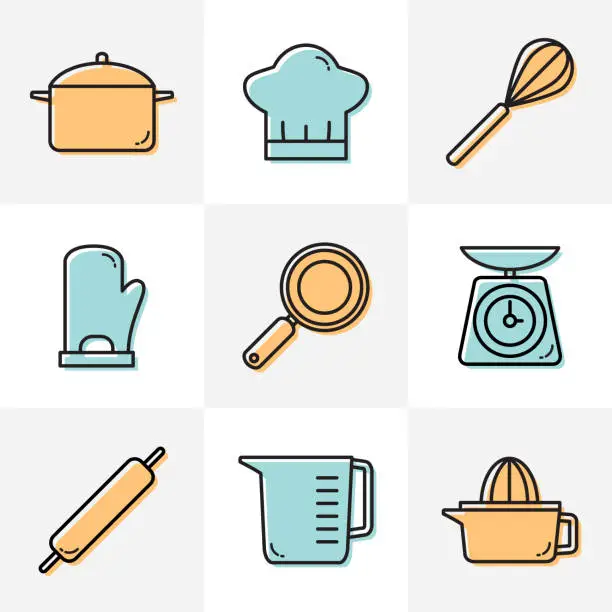Vector illustration of Cooking icon