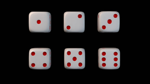 istock Close up set of casino dice 1227384434
