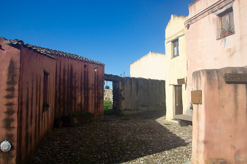 The abandoned village of Tratalias, Sulcis