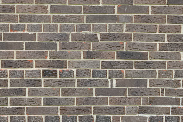 istock Brown background of beautiful building brick 1227385054