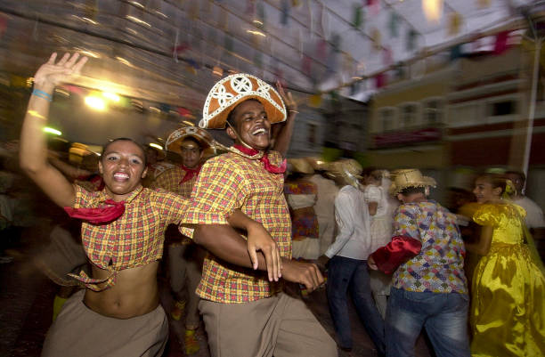 6月のダンス「クアドリリャ」 - スペイン国民党 ストックフォトと画像
